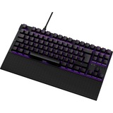 NZXT Function Tenkeyless, gaming toetsenbord Zwart, US lay-out, Gateron Red, RGB leds, TKL, ABS keycaps