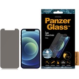PanzerGlass iPhone 12 mini - Privacy beschermfolie Zwart