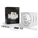 be quiet! Light Wings PWM high-speed RGB case fans Wit, 3 stuks, 120 x 120 x 25 mm, Incl. controller