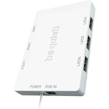 be quiet! Light Wings White 120 mm PWM high-speed Triple Pack case fan Wit, 3 stuks, incl. ARGB-Hub