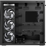 ARCTIC Xtender VG (Black) midi tower behuizing Zwart (mat) | 2x USB-A | 1x USB-C | RGB | Tempered Glass
