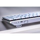 ASUS ROG Falchion RX Low Profile, gaming toetsenbord Wit, US lay-out, ROG RX Red, 65%, RGB led, USB / 2,4 GHz / Bluetooth