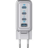 Anker 140W Zolo wandoplader met led-scherm Zilver