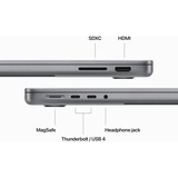 Apple MacBook Pro 14" 2023 (MTL83FN/A) laptop Grijs | M3 | 10-Core GPU | 8 GB | 1 TB SSD