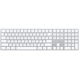 Apple Magic Keyboard met numeriek toetsenbord Zilver, FR lay-out, Rubberdome, Bluetooth