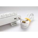 Ducky One 3 SF, gaming toetsenbord Wit, BE Lay-out, Cherry MX Silent Red, RGB leds, 65%, ABS