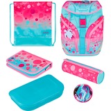 Herlitz Herl Ranzen SoftLight Plus GreenLine schooltas Pink/lichtblauw