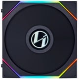 Lian Li UNI FAN TL 140 LCD Reverse Blade RGB case fan Zwart, 140 x 144 x 28 mm