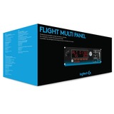 Logitech Saitek Pro Flight Multi Panel gaming instrumentenpaneel Zwart, PC