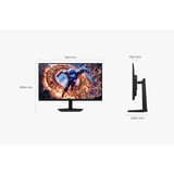 Samsung Odyssey G8 G80HS 32" 5K Ultra HD gaming monitor Zwart, 1x DisplayPort, 1x HDMI, 2x USB-A, 165 Hz / 330 Hz