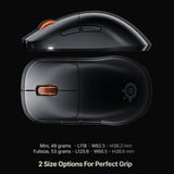 SteelSeries Sensei Pro gaming muis Zwart, 100 - 42.000 DPI, 8K, UWB / 6 GHz