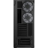 ARCTIC Xtender (Mirror Black) midi tower behuizing Zwart | 2x USB-A | 1x USB-C | RGB | Tempered Glass