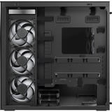 ARCTIC Xtender (Mirror Black) midi tower behuizing Zwart | 2x USB-A | 1x USB-C | RGB | Tempered Glass