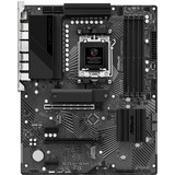 ASRock B650 PG Lightning socket AM5 moederbord Zwart/grijs, RAID, 2.5 Gb- LAN, Sound, ATX
