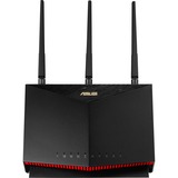 ASUS 4G-AC86U wlan lte router Zwart/rood