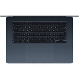 Apple MacBook Air 15" 2024 (MRYV3FN/A) laptop Zwart | M3 | 10-Core GPU | 8 GB | 512 GB SSD