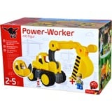 BIG Power Worker - Graafmachine met figuur Speelgoedvoertuig 