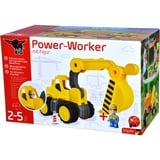 BIG Power Worker - Graafmachine met figuur Speelgoedvoertuig 