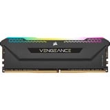 Corsair 16 GB DDR4-3600 Kit werkgeheugen Zwart, CMH16GX4M2Z3600C18, Vengeance RGB PRO SL, XMP 2.0, AMD Ryzen Optimized