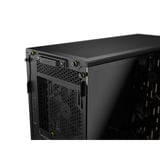 Corsair FRAME 5000D WOOD RS midi tower behuizing Zwart/houtkleur | 3x USB-C | Tempered Glass