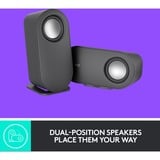 Logitech Z407 Bluetooth pc-luidspreker Zwart, Bluetooth