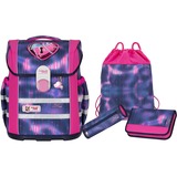 McNeill McNeill Ergo MAC 4tlg Pearl schooltas Paars/roze