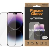 PanzerGlass iPhone 14 Pro Max - Ultra Wide Fit beschermfolie Transparant
