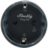 Shelly Plug PM Gen3 slimme wifi stekker Zwart