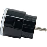 Shelly Shelly Plug PM Gen3 schwarz wandcontactdoos Zwart