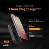Xtorm Fuel Series 5, magnetische powerbank, 10.000 mAh - 20 W Zwart, USB-C, MagSafe