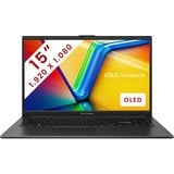 ASUS Vivobook Go 15 OLED (E1504FA-L1367W) 15.6"  laptop Zwart | Ryzen 5 7520U | Radeon 610M | 16 GB | 512 GB SSD