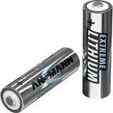 Ansmann Extreme Lithium Mignon AA batterij Zilver, 2x AA (Mignon)