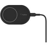 Belkin 10W Magnetische draadloze autolader Zwart, 1x USB-C