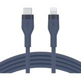 Belkin BOOSTCHARGE Flex USB-C-kabel met Lightning-connector Donkerblauw, 1 m