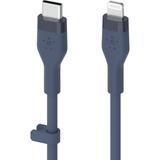 Belkin BOOSTCHARGE Flex USB-C-kabel met Lightning-connector Donkerblauw, 1 m