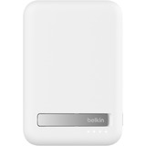 Belkin BoostCharge Pro magnetische draadloze 8.000 mAh powerbank + standaard - 15 W Wit