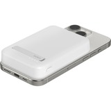 Belkin BoostCharge Pro magnetische draadloze 8.000 mAh powerbank + standaard - 15 W Wit