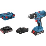 Bosch Accu schroefboormachine GSR 18V-21 Professional schroeftol blauw/zwart, Accu inbegrepen