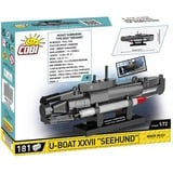 COBI U-Boat XXVII Seehund Constructiespeelgoed Schaal 1:72