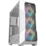 Cooler Master MasterBox TD500 Mesh V2 Tower-behuizing Wit | 2x USB-A 3.2 | 1x USB-C 3.2 | Tempered Glass