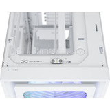 Corsair FRAME 4000X RS midi tower behuizing Wit | 2x USB-A | 1x USB-C | RGB | Tempered Glass