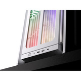 Corsair FRAME 4000X RS midi tower behuizing Wit | 2x USB-A | 1x USB-C | RGB | Tempered Glass