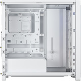 Corsair FRAME 4000X RS midi tower behuizing Wit | 2x USB-A | 1x USB-C | RGB | Tempered Glass