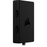 Corsair Interne USB-hub 2.0 met 4 poorten Zwart, 0,45 meter