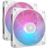 Corsair iCUE LINK RX140 RGB Starterskit case fan Wit, 2 stuks, 4-pin PWM