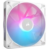 Corsair iCUE LINK RX140 RGB white 140 mm PWM-fan, Starterskit case fan Wit, 4-pin PWM