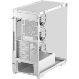 DeepCool CG580 4F WH V2 midi tower behuizing Wit | 2x USB-A | 1x USB-C | RGB | Tempered Glass