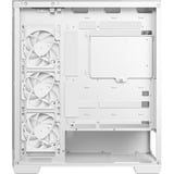DeepCool CG580 4F WH V2 midi tower behuizing Wit | 2x USB-A | 1x USB-C | RGB | Tempered Glass