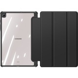 Dux Ducis Toby Samsung Galaxy Tab S6 Lite Tri-Fold Bookcase tablethoes Zwart/transparant
