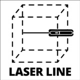 Einhell Einh Lasernivelliergerät TC-LL 1 lijnlaser Zwart/rood